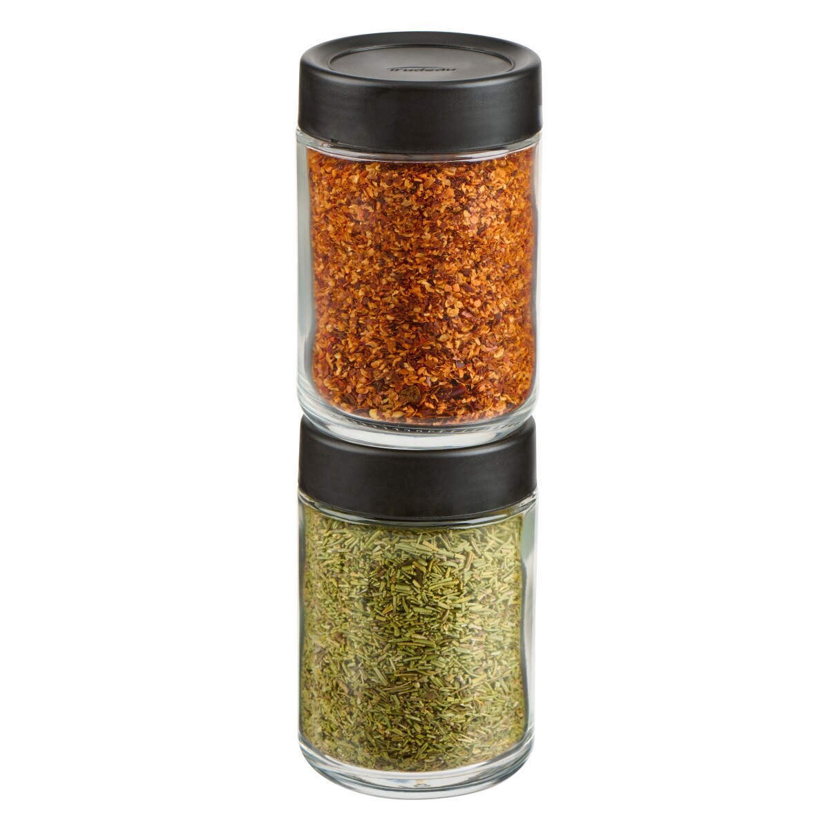 slide 5 of 9, Trudeau Medium Stackable Spice Bottle, 6.8 oz