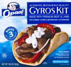 Opaa! Gyro Kit Beef Lamb Pita Flatbread