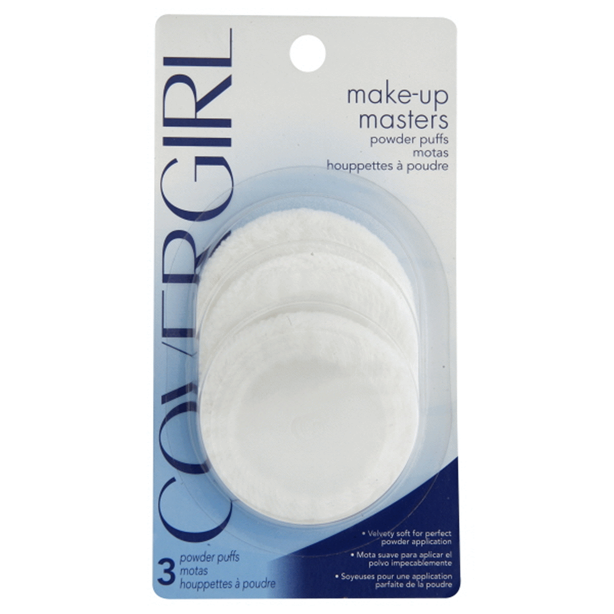 slide 1 of 1, Covergirl Makeup Masters Powder Puffs, 3 ct