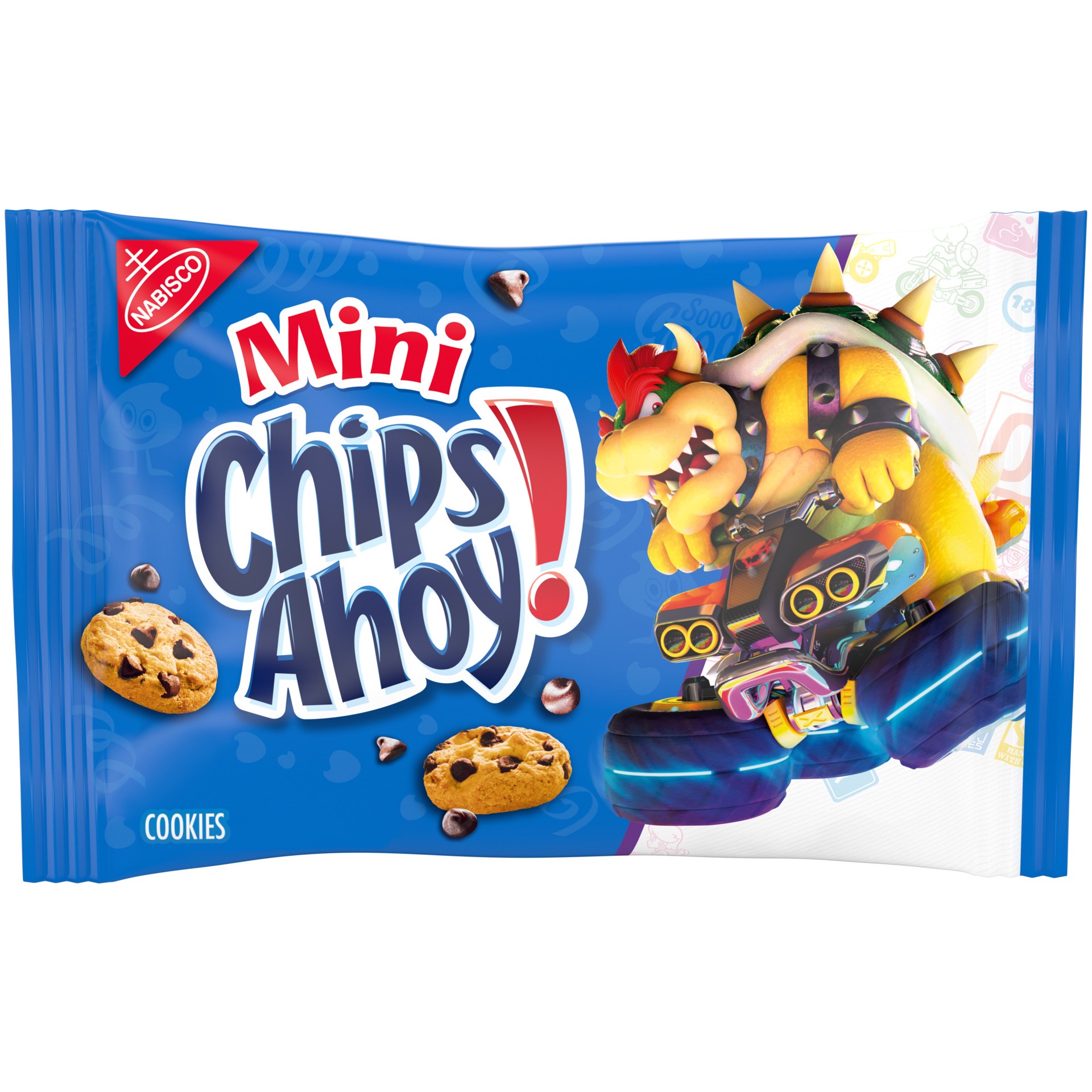 slide 1 of 9, CHIPS AHOY! Mini Original Chocolate Chip Cookies, 1 oz Snack Pack, 0.06 lb