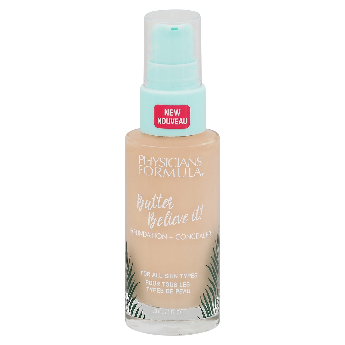 Physicians Formula Butter Believe It! Foundation + Concealer, Light 1.