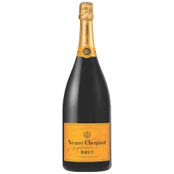 Veuve Clicquot Yellow Label Brut Champagne Bottle