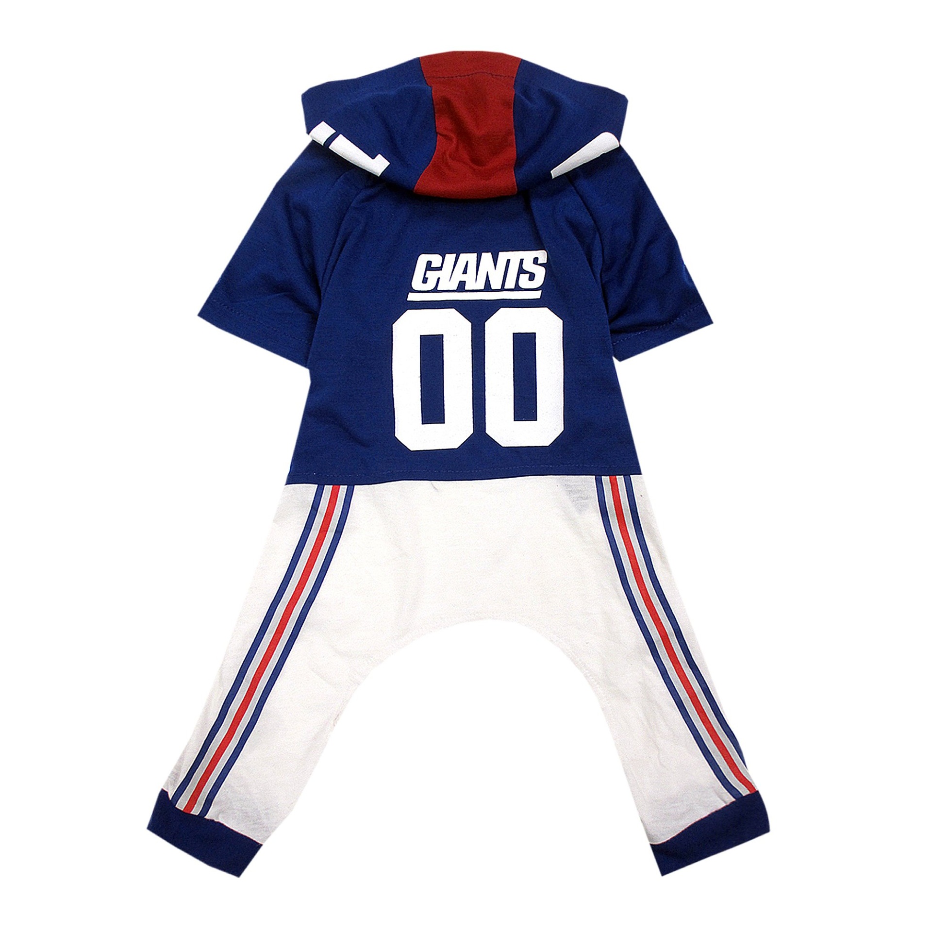 slide 1 of 1, Pets First New York Giants Team Uniform Onesi for Dogs, LG