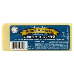 Red Apple Naturally Good Kosher Monterey Jack Cheese