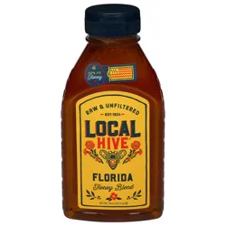 Local Hive Florida Raw & Unfiltered Honey Blend 16 oz