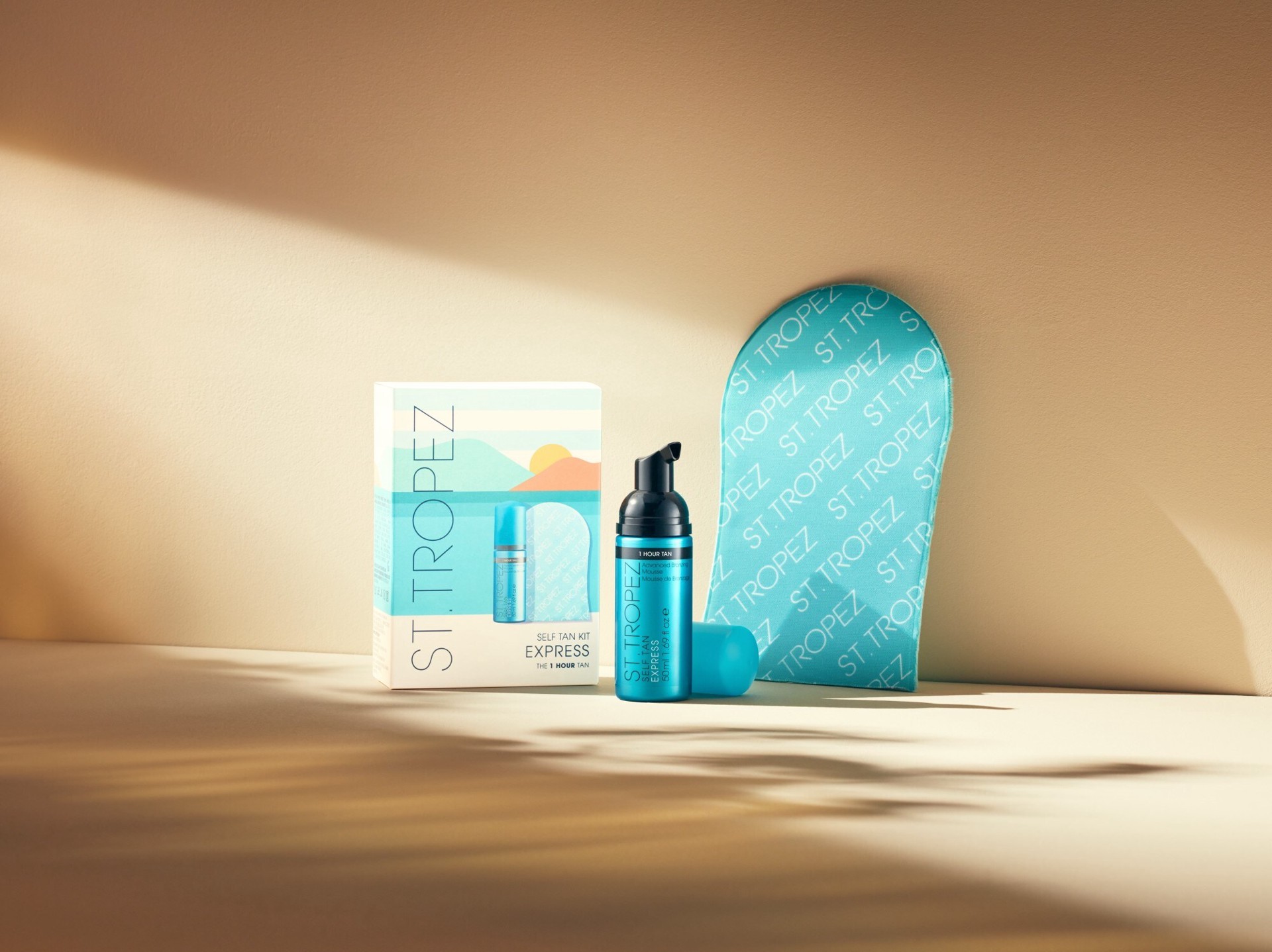 slide 2 of 4, St. Tropez Self Tan Express Mini Kit, 1 ct