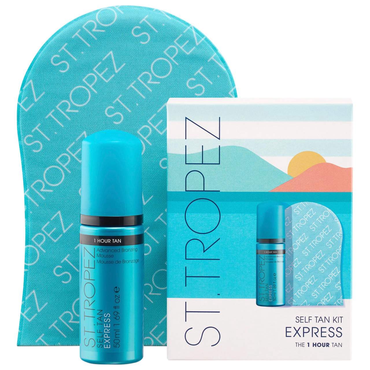 slide 1 of 4, St. Tropez Self Tan Express Mini Kit, 1 ct