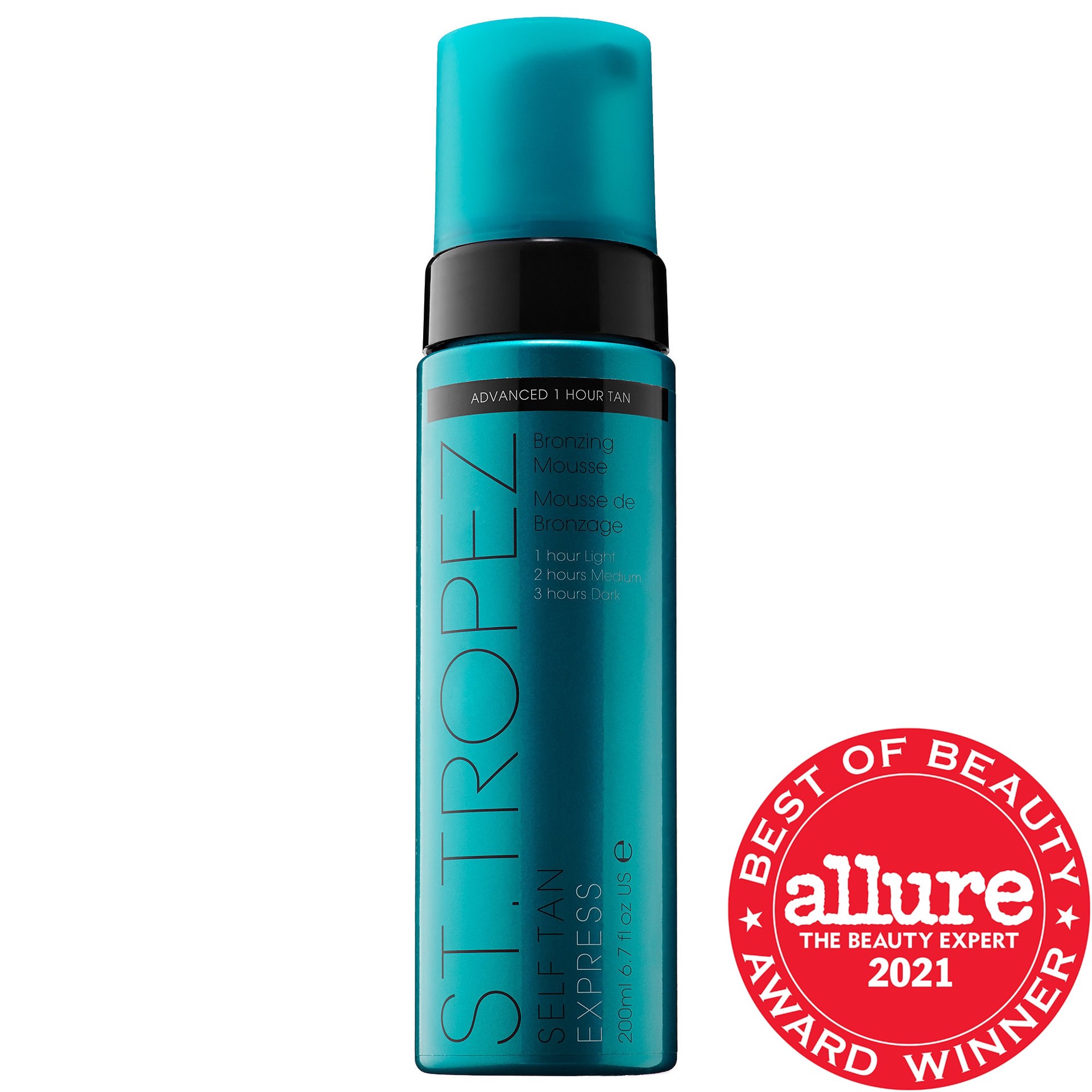 slide 1 of 1, St. Tropez Mousse autobronzante express 6.7 oz/ 200 mL, 6.7 oz/ 200 ml