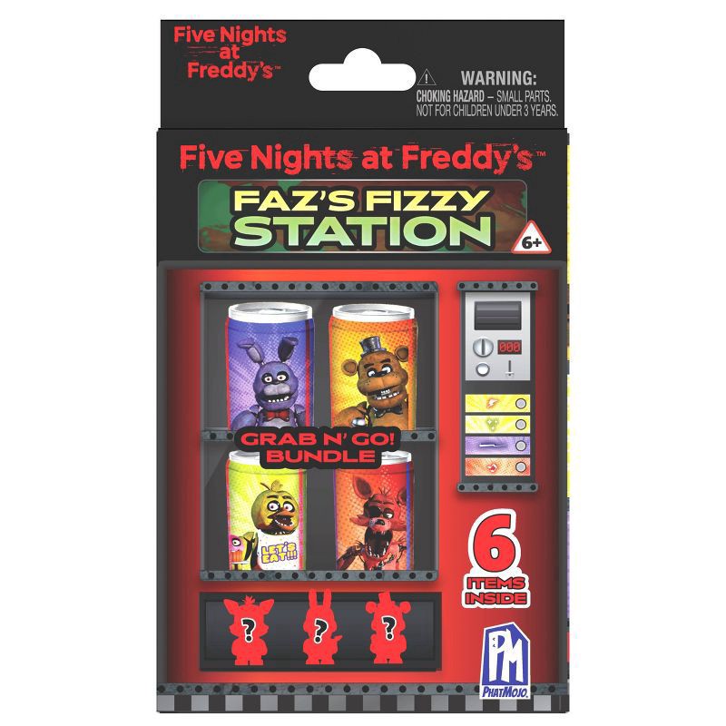 slide 1 of 23, Five Nights at Freddy's Grab N' Go Bundle Action Figure Playset, 1 ct