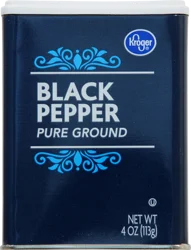 Kroger Pure Ground Black Pepper