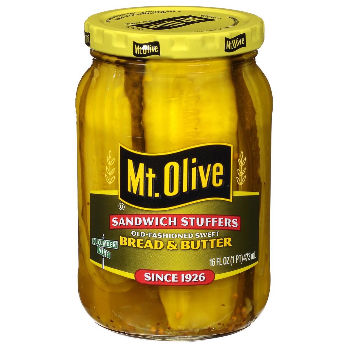slide 2 of 12, Mt. Olive Old Fashioned Sweet Bread & Butter Sandwich Stuffers Fresh Pack 16 Oz, 16 oz