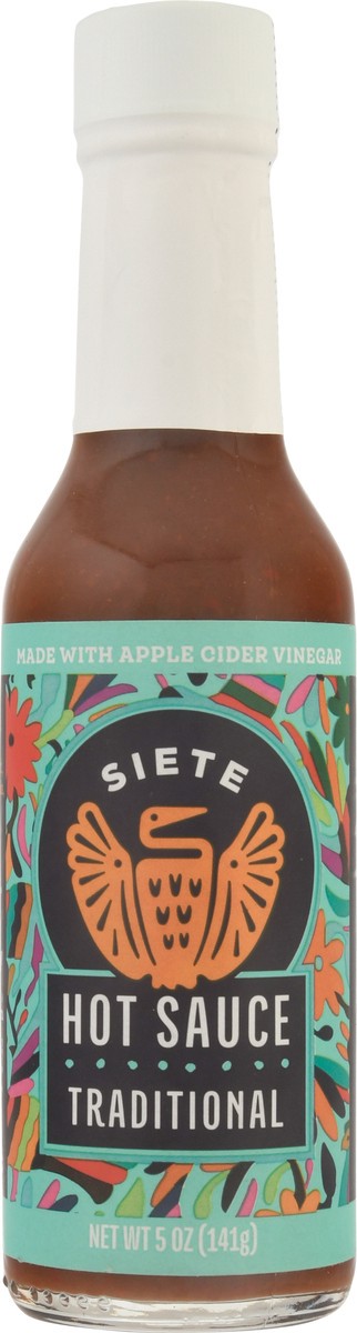 slide 1 of 13, Siete Traditional Hot Sauce 5 oz Bottle, 5 oz