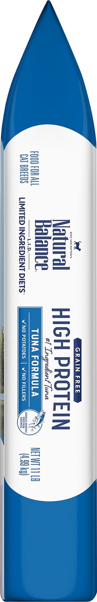 slide 3 of 6, Natural Balance L.I.D. Limited Ingredient Diets Grain Free High Protein Tuna Formula Cat Food 11 lb, 11 lb