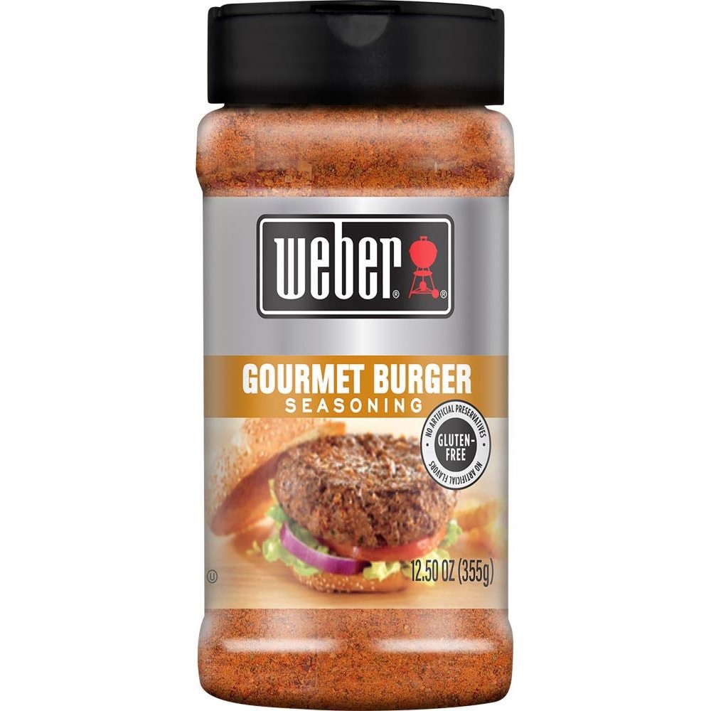 slide 1 of 1, Weber Gourmet Burger Seasoning 12.5 oz, 12.5 oz