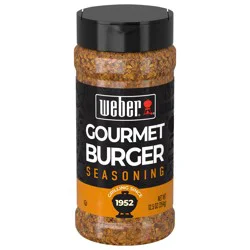 Weber Gourmet Burger Seasoning, Kosher, Gluten Free, 12.5 oz