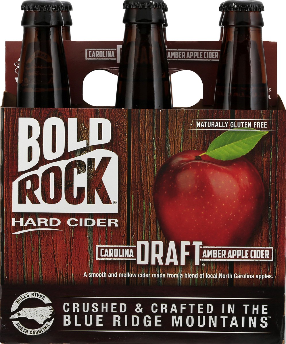 slide 2 of 11, Bold Rock Carolina Draft Amber Apple Hard Cider 6 ea, 6 ct