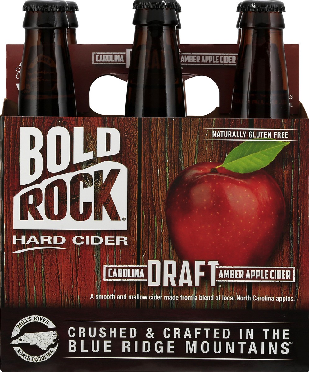 slide 3 of 11, Bold Rock Carolina Draft Amber Apple Hard Cider 6 ea, 6 ct