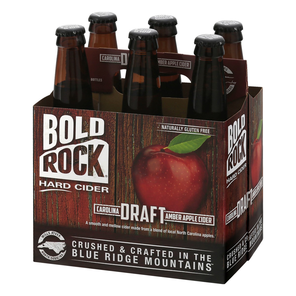 slide 8 of 11, Bold Rock Carolina Draft Amber Apple Hard Cider 6 ea, 6 ct