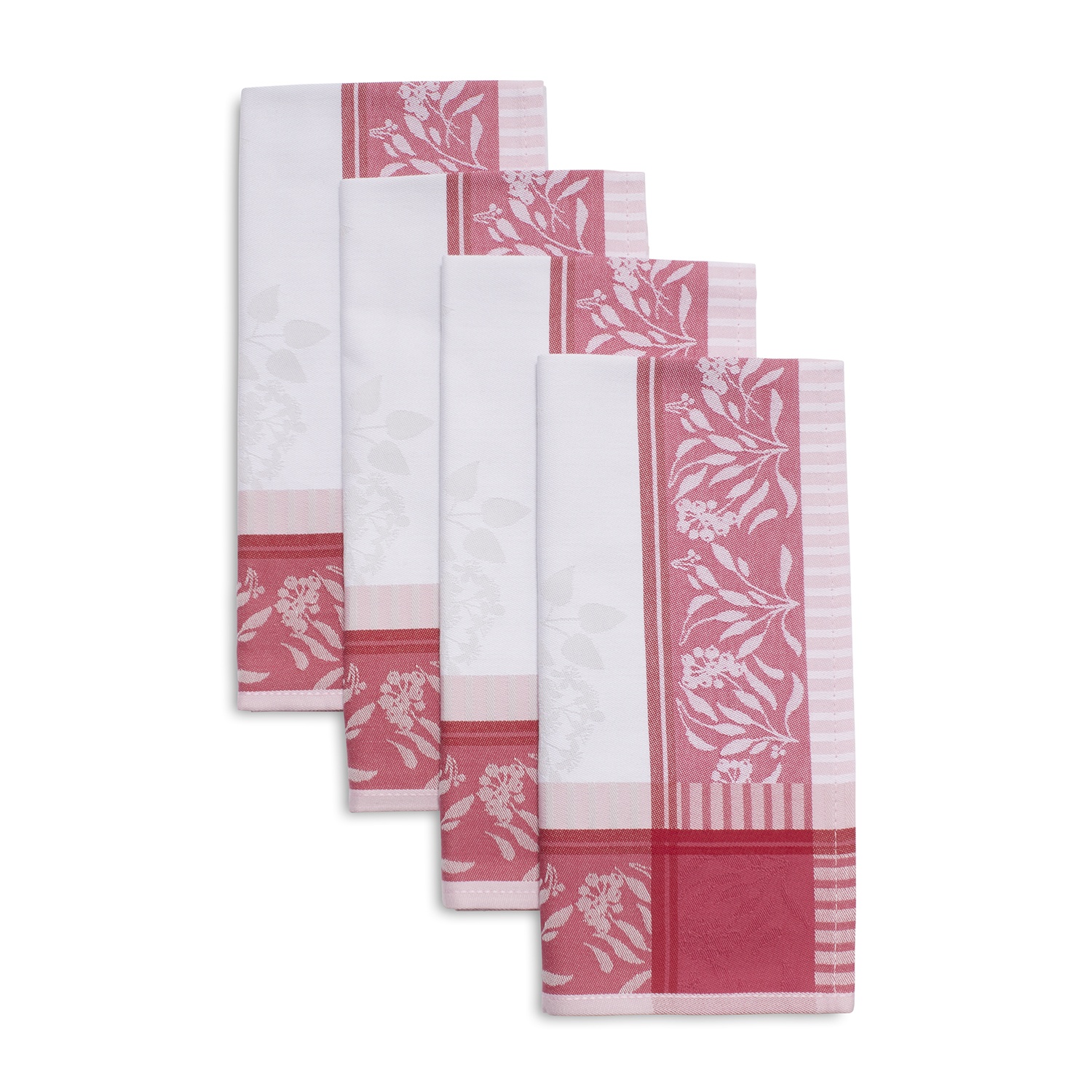 slide 1 of 1, Sur La Table Jacquard Napkins, Pink, 4 ct