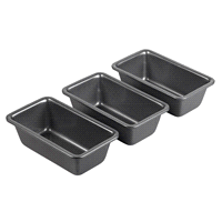 slide 13 of 21, Wilton Non-Stick Mini Loaf Pan Set, 3 ct