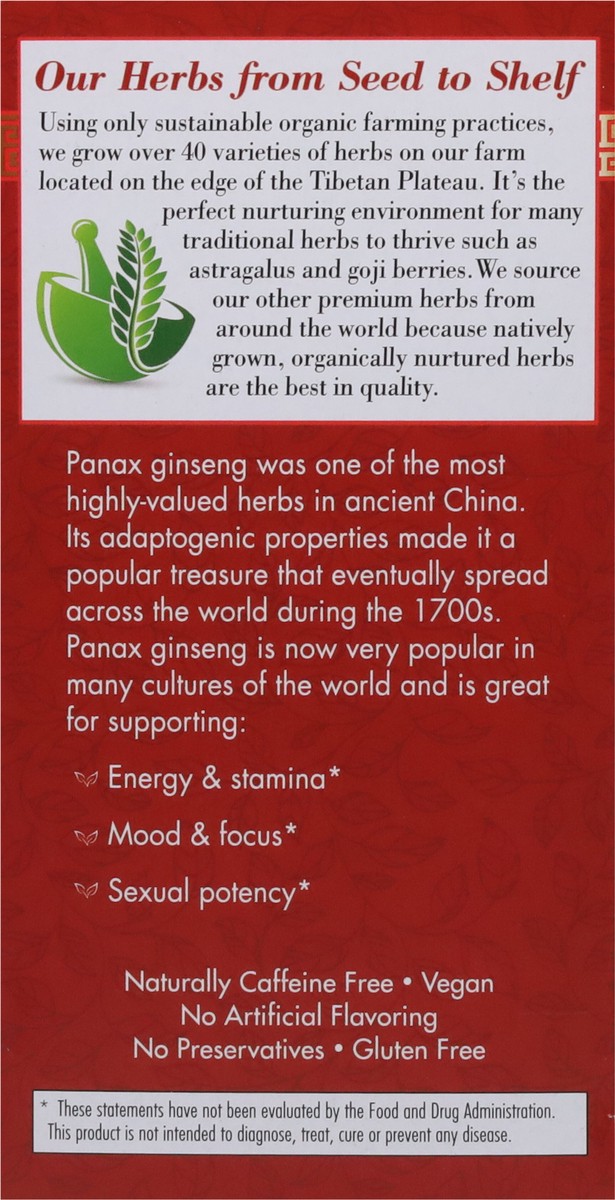 slide 2 of 9, Bravo Tea Absolute Panax Ginseng Herbal Tea 20 Tea Bags - 20 ct, 20 ct