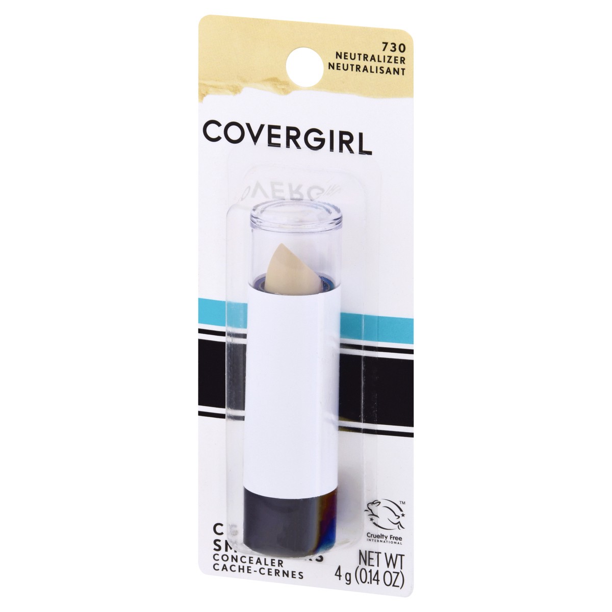 slide 8 of 9, Covergirl COVERGIRL Smoothers Moisturizing Concealer Stick, Neutralizer 730, 0.14 oz (4 g), 0.14 oz