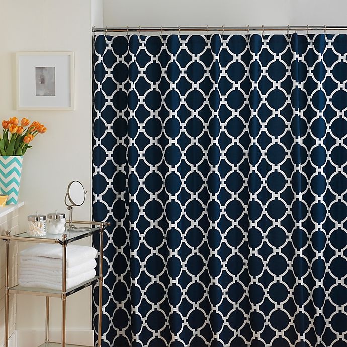 slide 1 of 1, Jill Rosenwald Hampton Links Shower Curtain, 72 in x 72 in