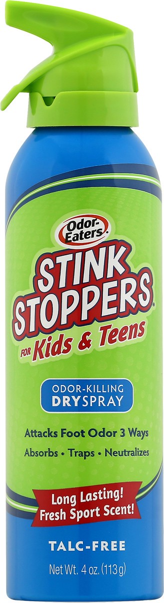 slide 4 of 7, Odor-Eaters Dry Spray 4 oz, 4 oz