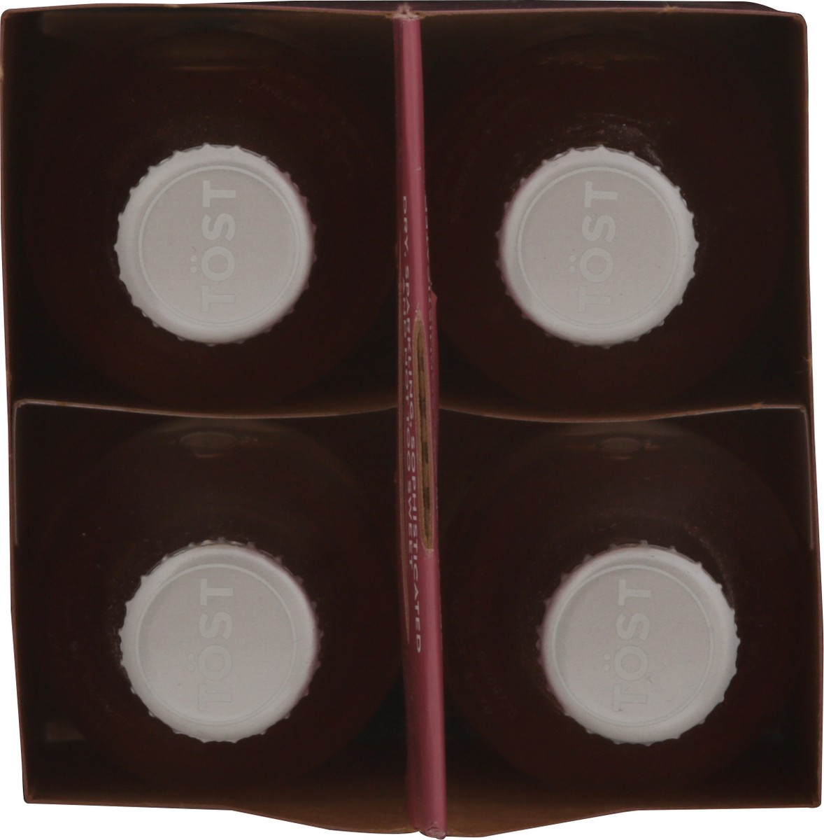 slide 8 of 13, Tost Rose Ginger & Elderberry Sparkling White Tea - 4 ct, 4 ct