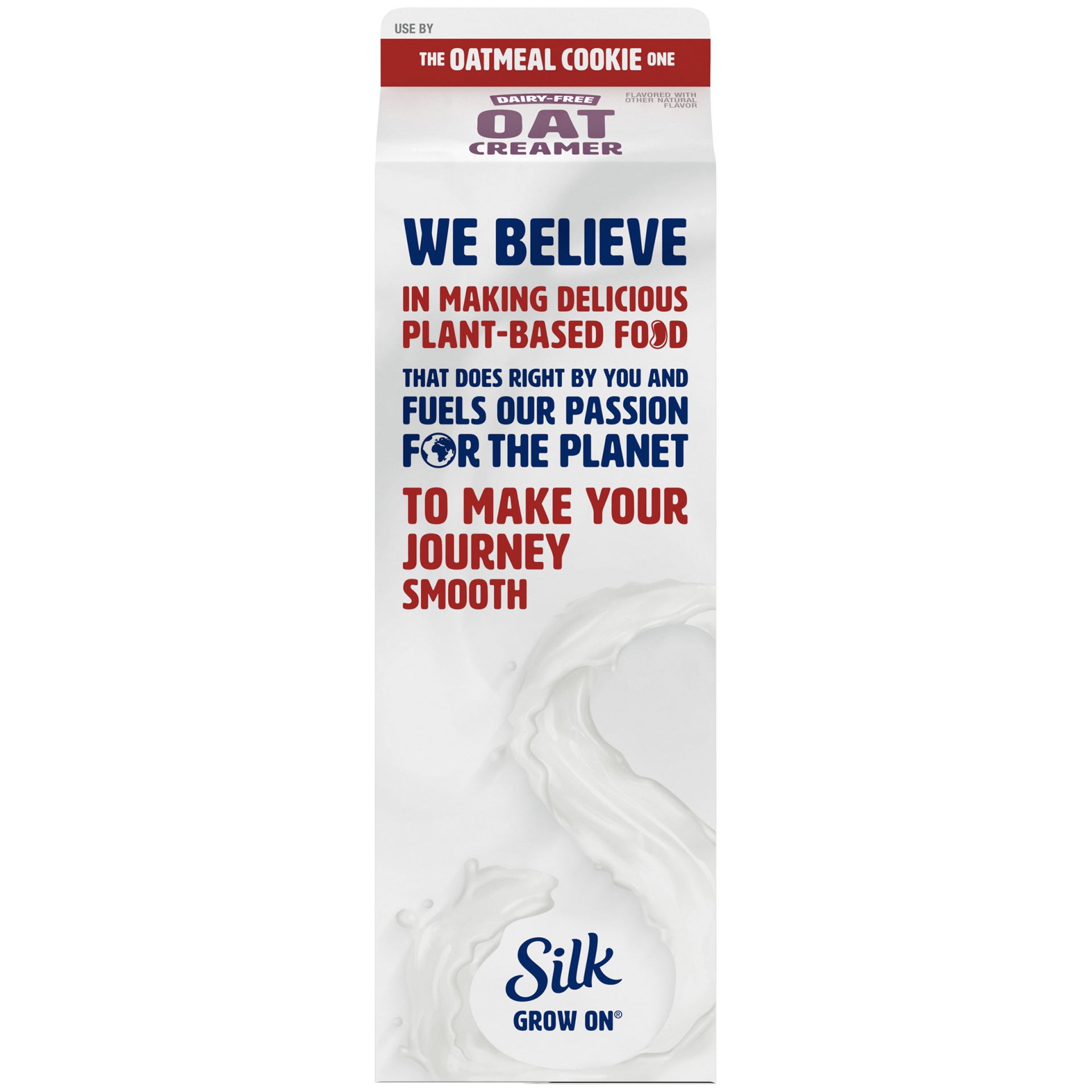 slide 4 of 5, Silk Oatmeal Cookie Oat Milk Coffee Creamer, 32 fl oz