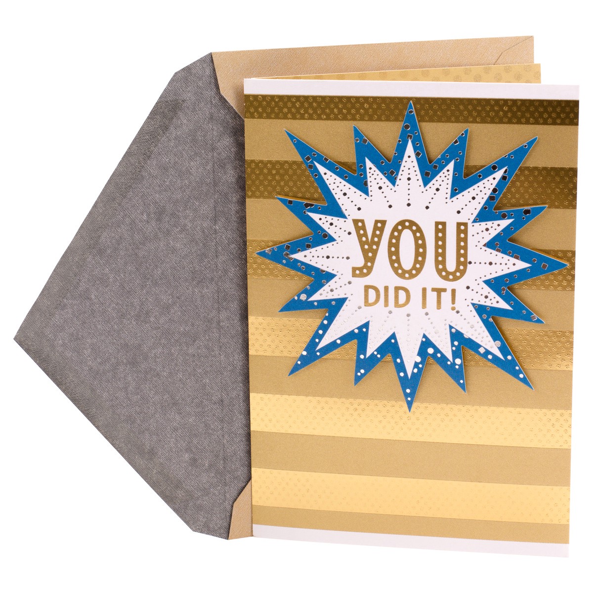 slide 5 of 5, Hallmark Congratulations Card or Graduation Card (You Did It!), 1 ct