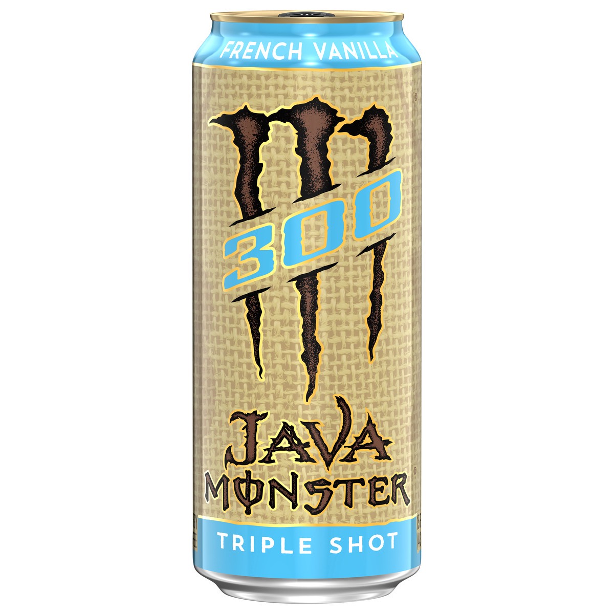 slide 1 of 2, Monster Energy 300 Triple Shot French Vanilla Energy Coffee 15 fl oz, 15 fl oz