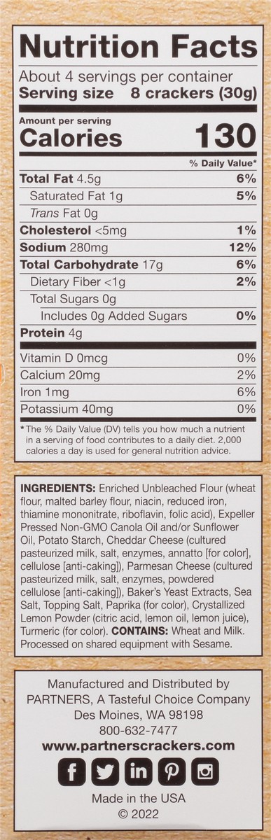 slide 2 of 14, All-American Crackers Crispy Cheese Crackers 4 oz, 4 oz