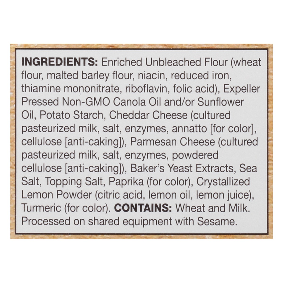 slide 13 of 14, All-American Crackers Crispy Cheese Crackers 4 oz, 4 oz