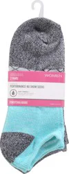 Forsythia Ridge Women Performance No Show Socks 2 ea