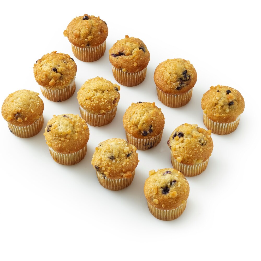 slide 2 of 3, Bakery Fresh Goodness Blueberry Mini Muffins, 12 ct