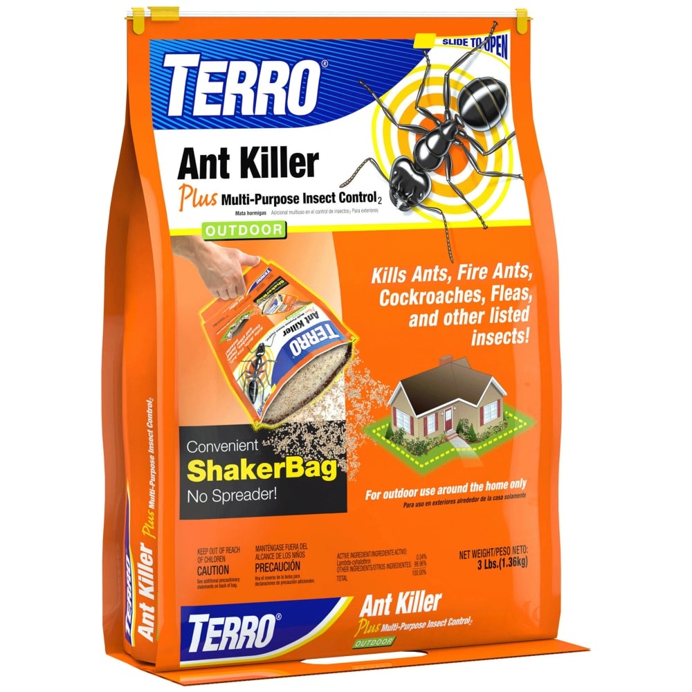 slide 1 of 3, TERRO Outdoor Ant Killer Plus Granules, 3 lb