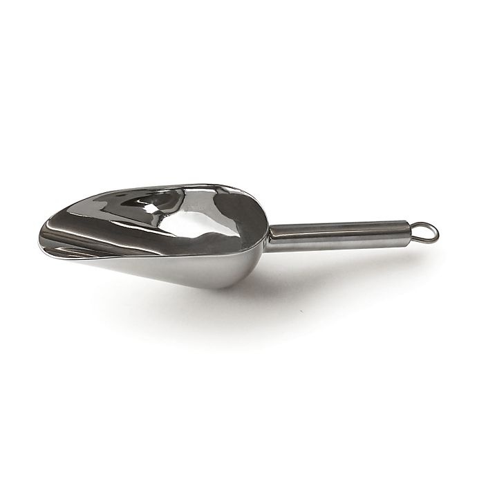 slide 1 of 1, RSVP Stainless Steel Medium Measuring Scoop, 1 ct