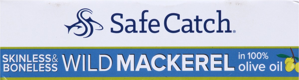 slide 7 of 9, Safe Catch Wild Skinless & Boneless Mackerel in Olive Oil 4 oz, 4 oz
