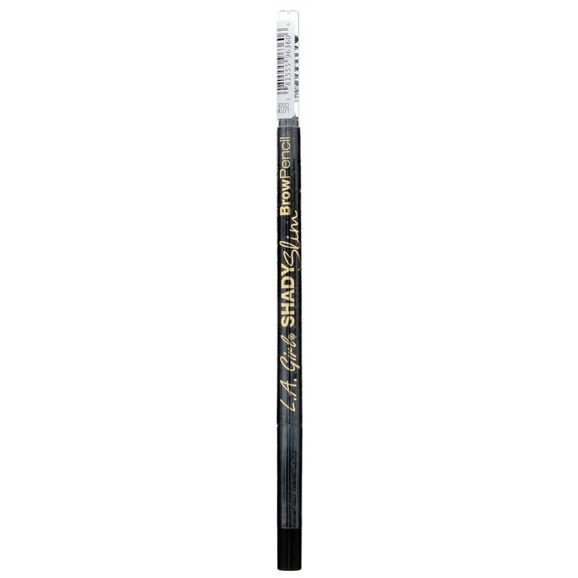 slide 1 of 1, L.A. Girl Shady Slim Brow Black, 1 ct
