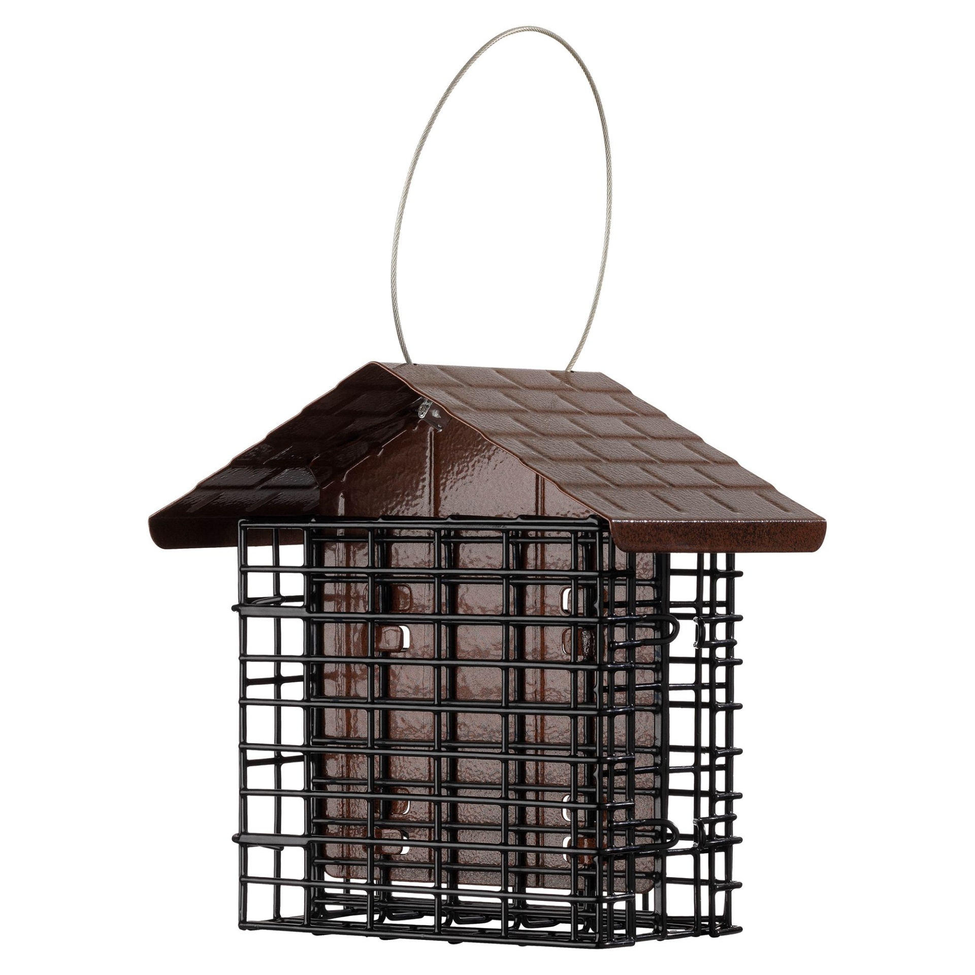 slide 1 of 1, More Birds Double Suet Feeder with Weather Guard, 1 ct