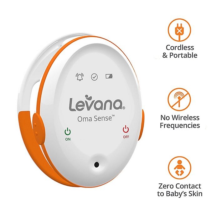 slide 4 of 6, Levana Oma Sense Baby Breathing Movement Monitor with Vibrations and Audible Alerts, 1 ct