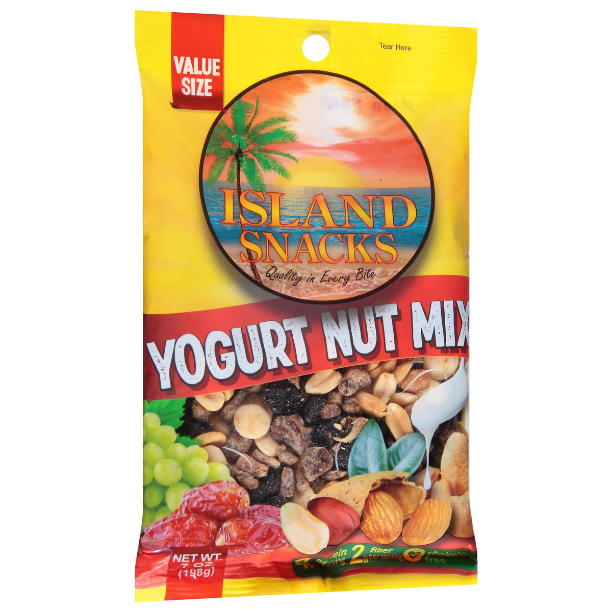 slide 9 of 13, Island Snacks Yogurt Nut Mix Value Size 7 oz, 7 oz