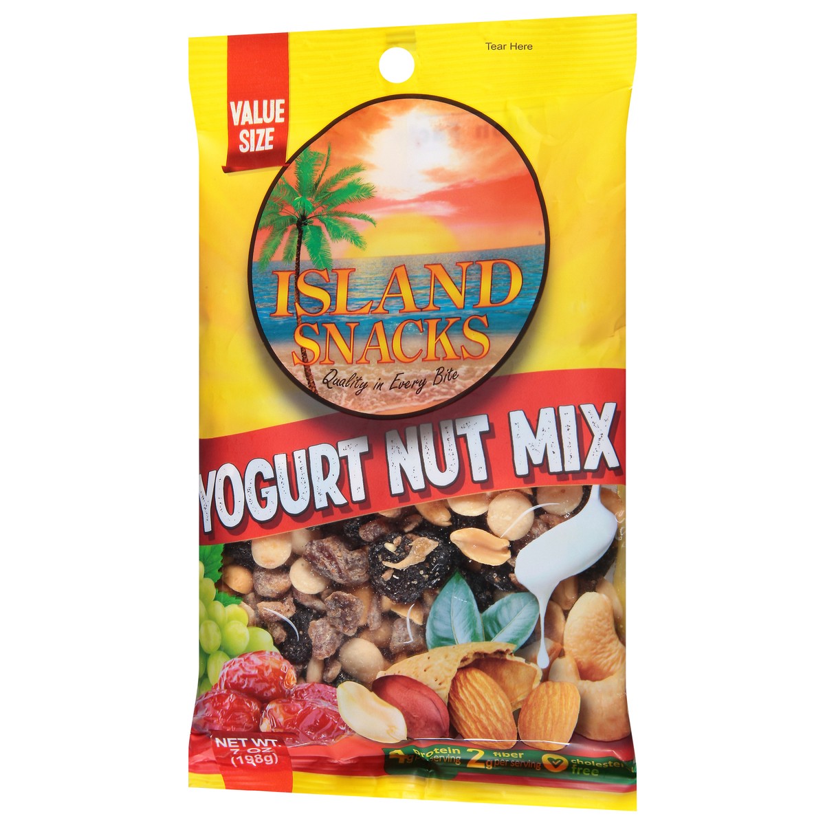 slide 10 of 13, Island Snacks Yogurt Nut Mix Value Size 7 oz, 7 oz