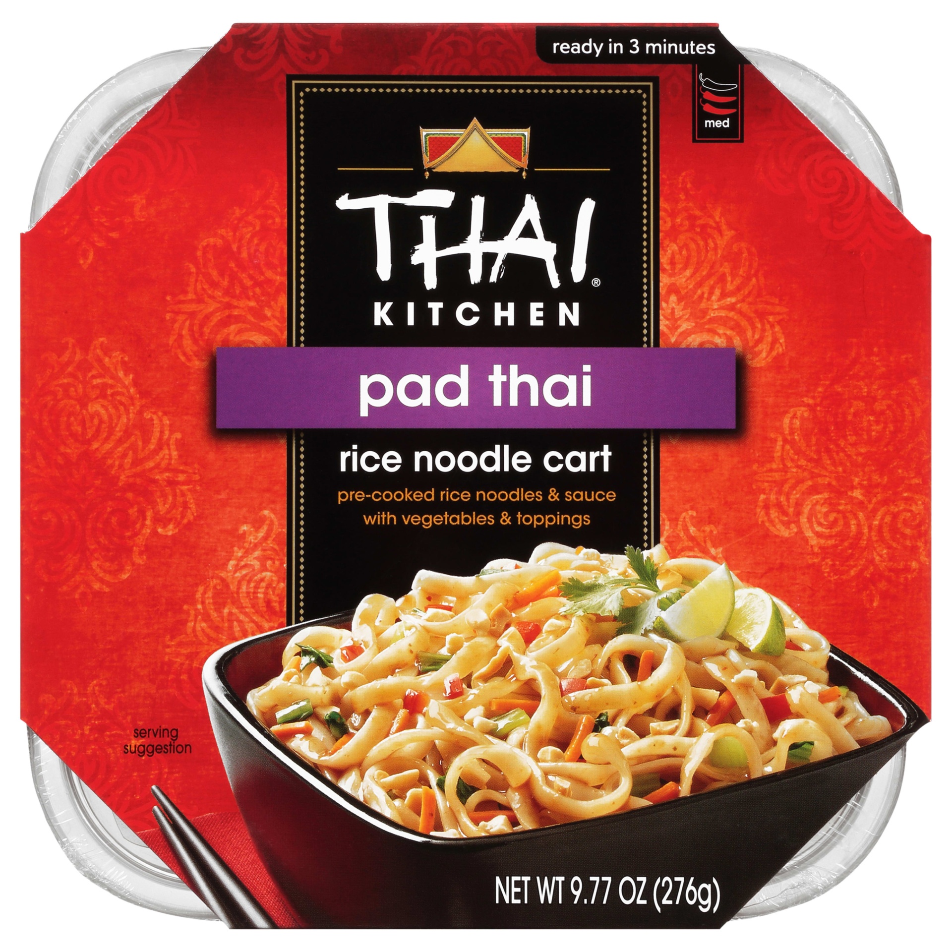 slide 1 of 2, Thai Kitchen Gluten Free Rice Noodle Cart Pad Thai Noodles - 9.77oz, 