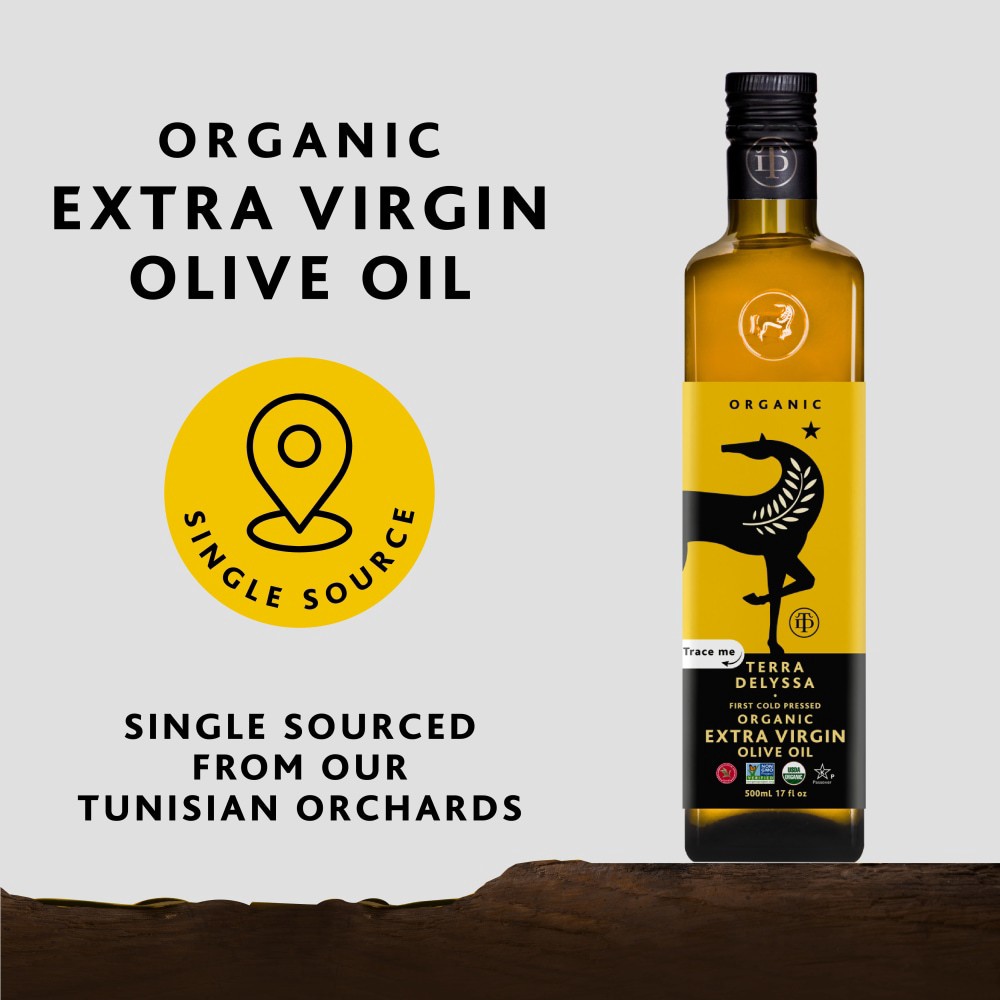 slide 5 of 5, Terra Delyssa Premium Extra Virgin Bold & Fruity Olive Oil 17 fl oz, 17 fl oz