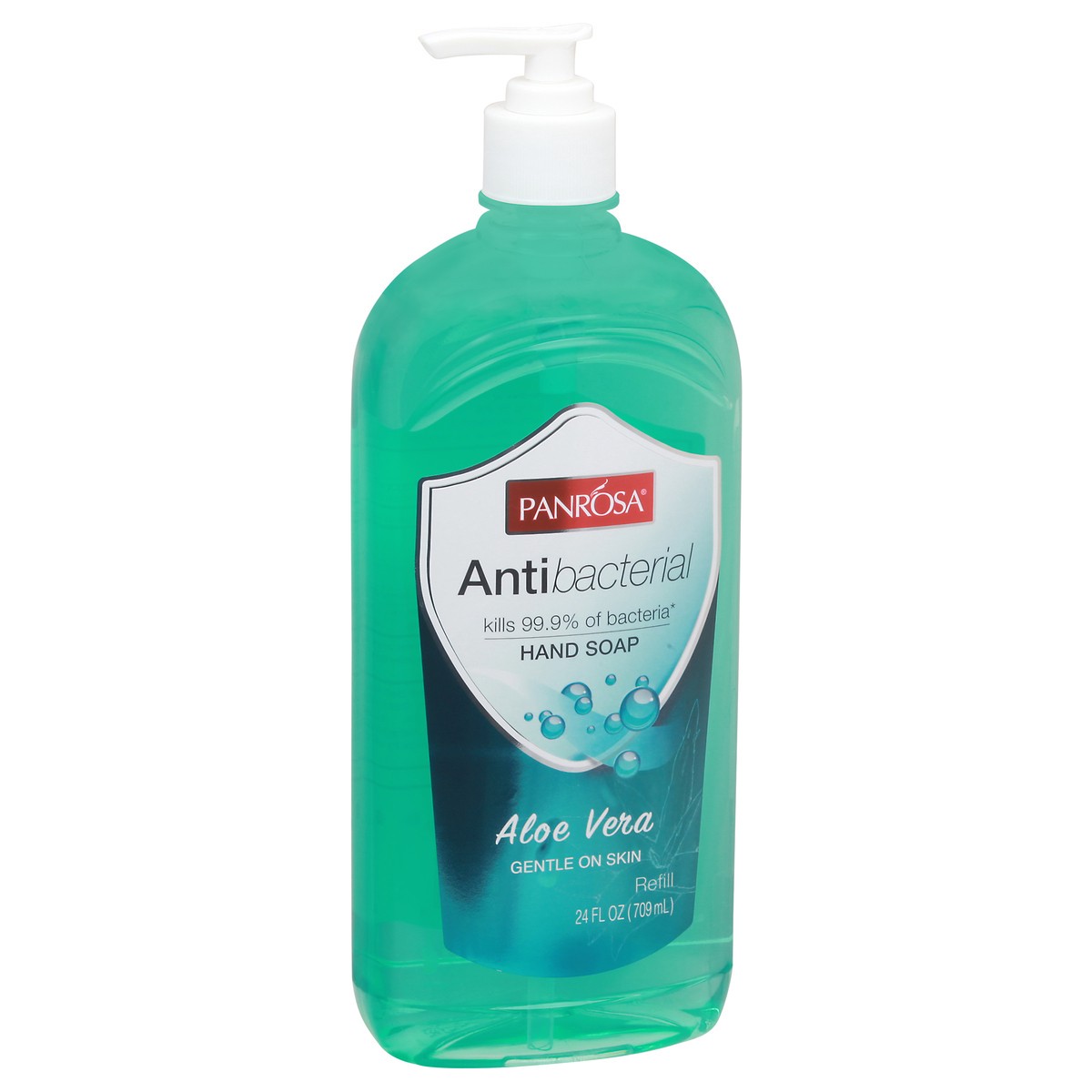 slide 5 of 9, Panrosa Antibacterial Refill Aloe Vera Hand Soap 24 fl oz, 24 oz