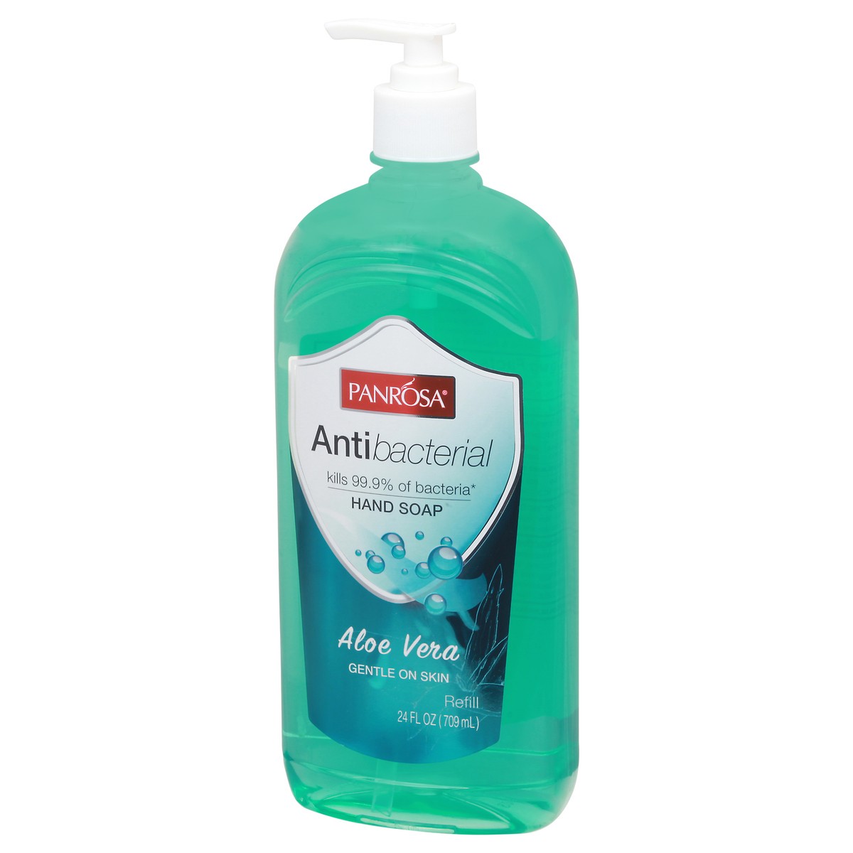 slide 2 of 9, Panrosa Antibacterial Refill Aloe Vera Hand Soap 24 fl oz, 24 oz