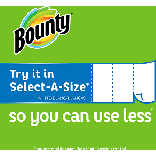 slide 9 of 15, Bounty 2xAbsorbent Double Rolls, 6 ct