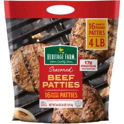 Heritage Farm Beef Patties Family Pack